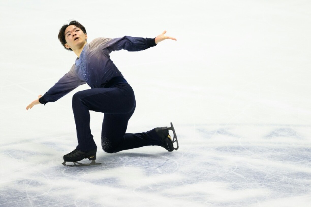 Japan's Yuma Kagiyama won the men's title at the NHK Trophy in Osaka on Saturday