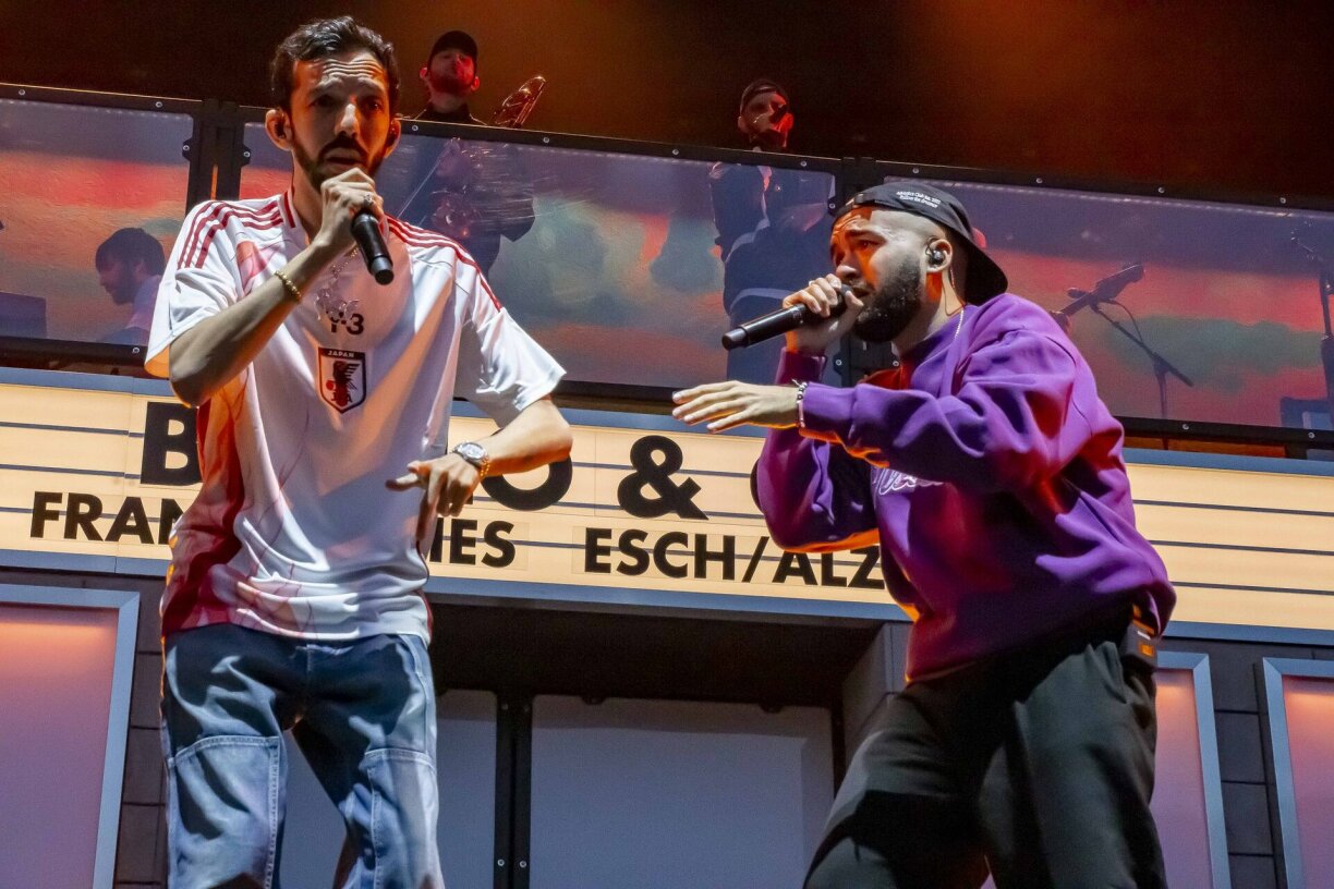 Avec BigFlo & Oli, le show était familial et chaleureux.