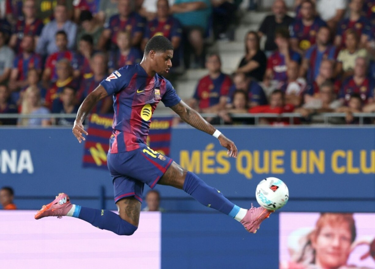 Marcus Rashford is hoping to relaunch his career at Barcelona