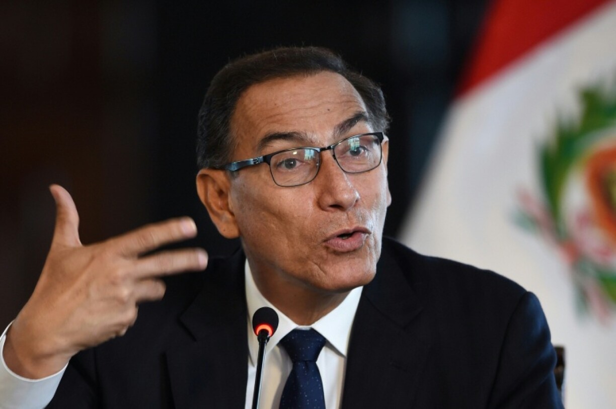 Former Peruvian President Martin Vizcarra is facing corruption charges