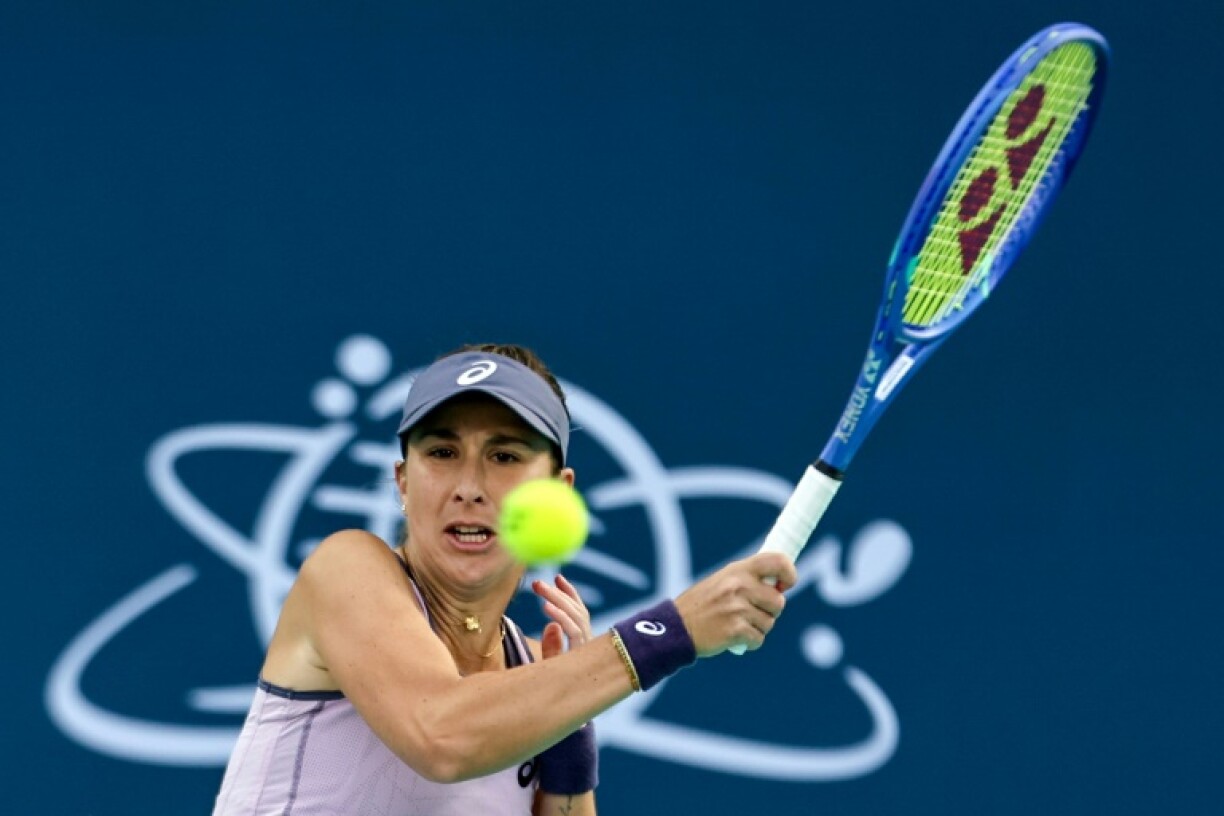 'Mini dream come true': Belinda Bencic on her way to victory over Ashlyn Krueger in the Abu Dhabi final