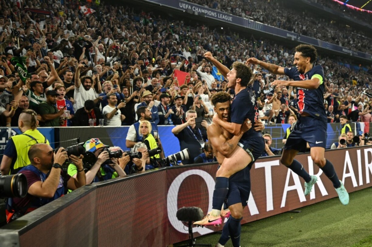 PSG were to hold a victory parade along the Champs-Elysees