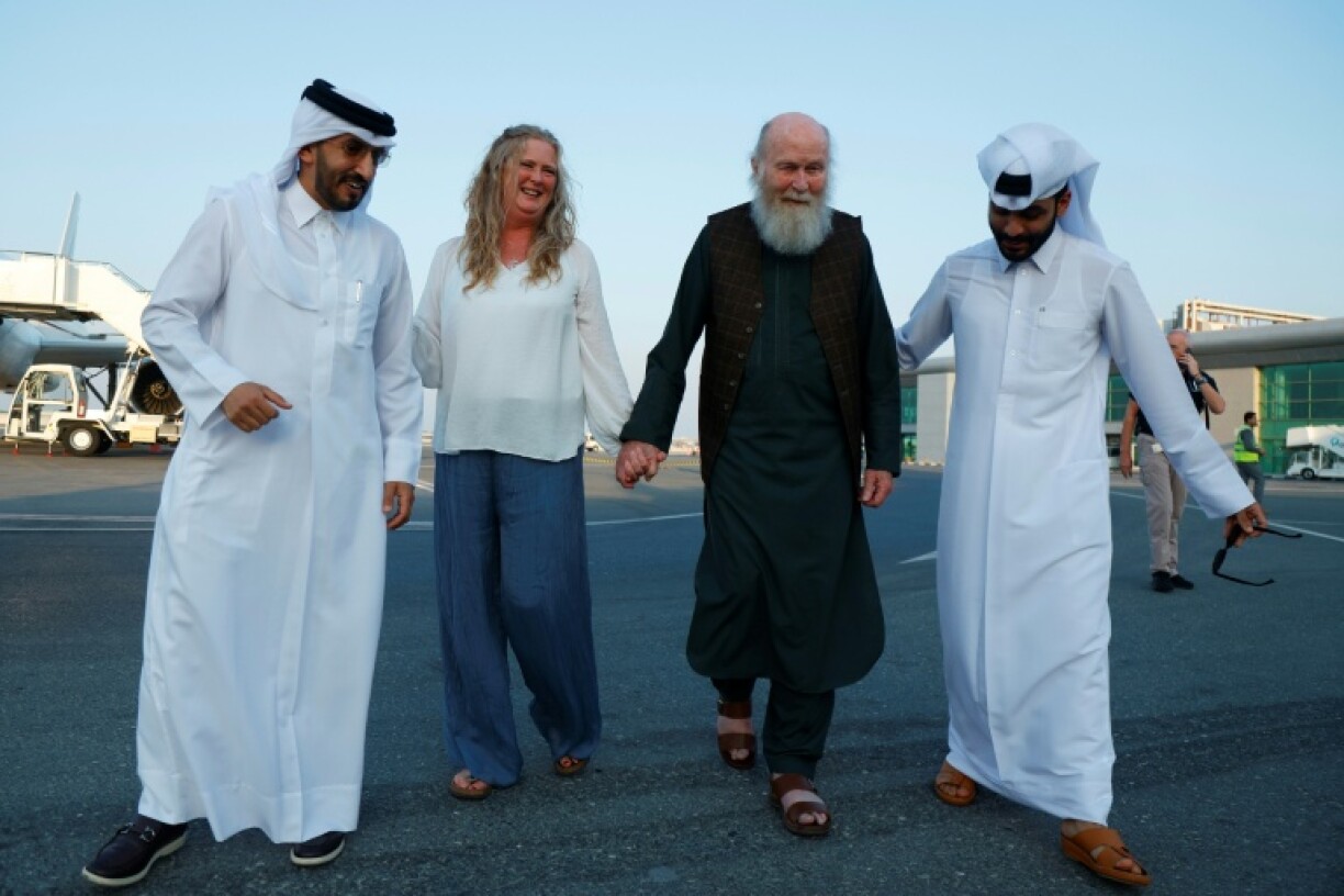 The couple married in Kabul in 1970 and have spent almost two decades living in Afghanistan, running educational programmes for women and children