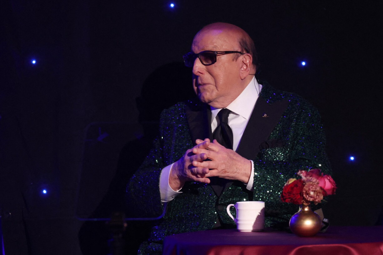 De Clive Davis am Februar 2026 op engem Gala am Virfeld vun de Grammy Awards