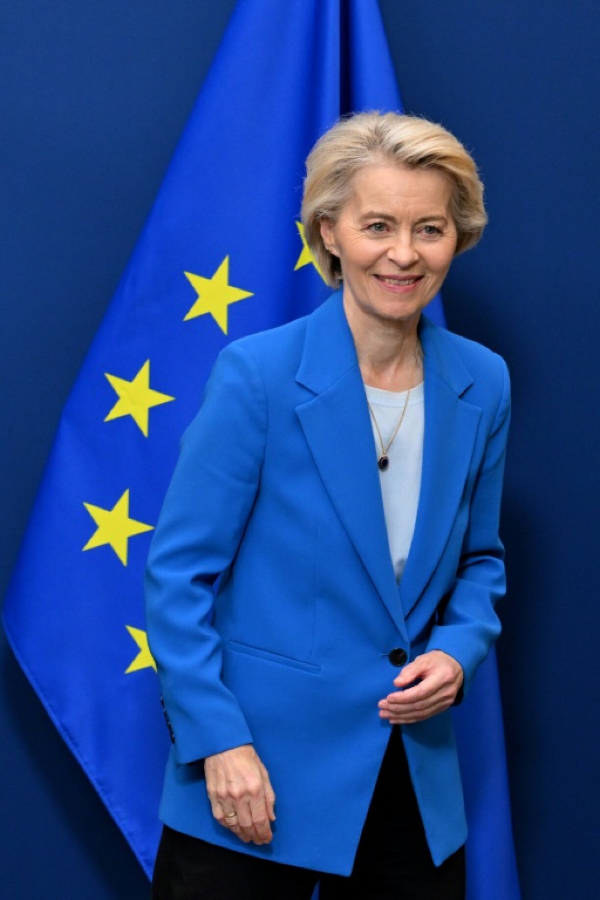 Ursula von der Leyen has denounced attacks on civilian infrastructure in Gaza
