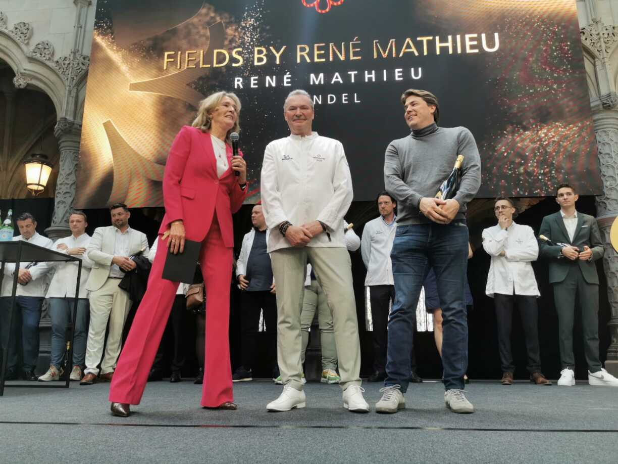 René Mathieu a récupéré son étoile Michelin et son étoile verte au Fields, son nouveau restaurant au Findel. Auparavant, il les affichait à La Distillerie, au Château de Bourglinster.