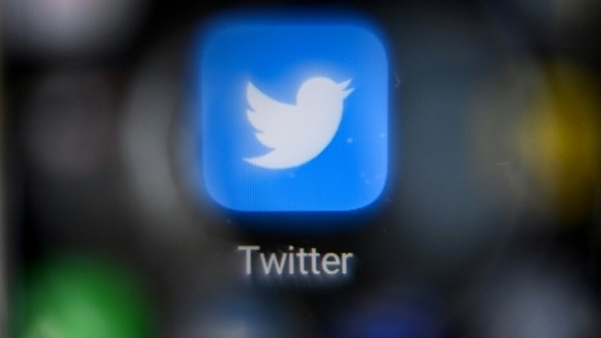 Le logo de Twitter sur un smartphone en 2021