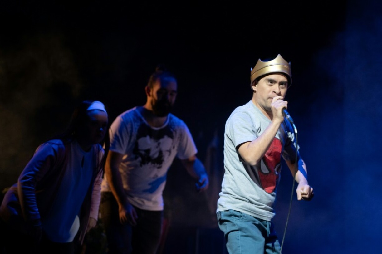 Diana Gutierrez, Octavio Bernaza and Manuel Garcia are all members Peruvian company breaking down barriers and challenging prejudices about people with Down syndrome