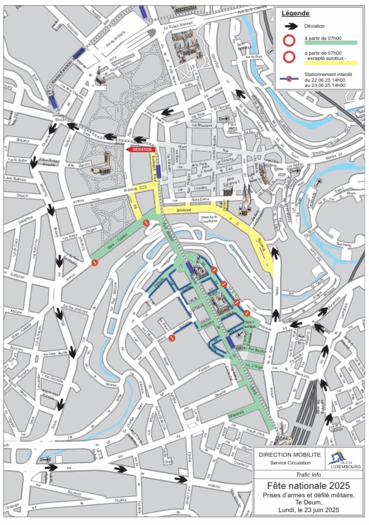 Cliquez sur l'image pour accéder au plan complet pour le 23 juin.