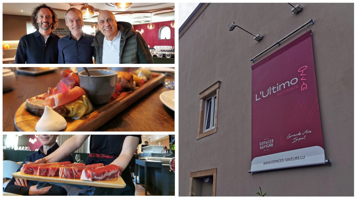 Le restaurant Ultimo a retrouvé son nom d'origine après six mois sous l'appellation "4Vins3". Sur place, Raphaël Arcidiacono, Olivier Fellmann et Dominique Colaianni assument ce retour en arrière.