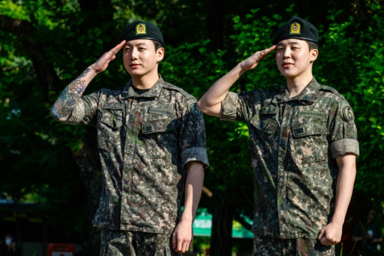 BTS members Jungkook and Jimin served their military service together on the frontline with North Korea
