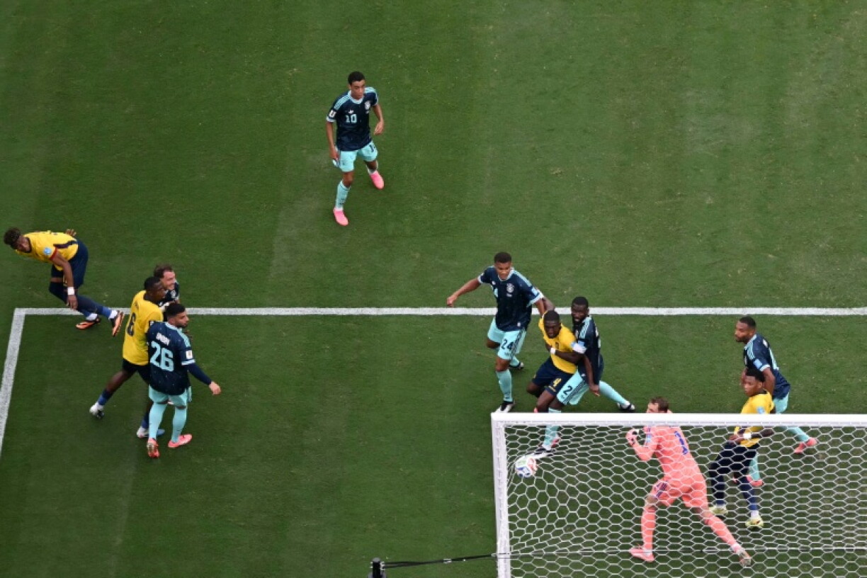 L'Equatorien Gonzalo Plata marque le but de la victoire contre l'Allemagne et de la qualification jeudi en coupe du monde à East Rutherford.