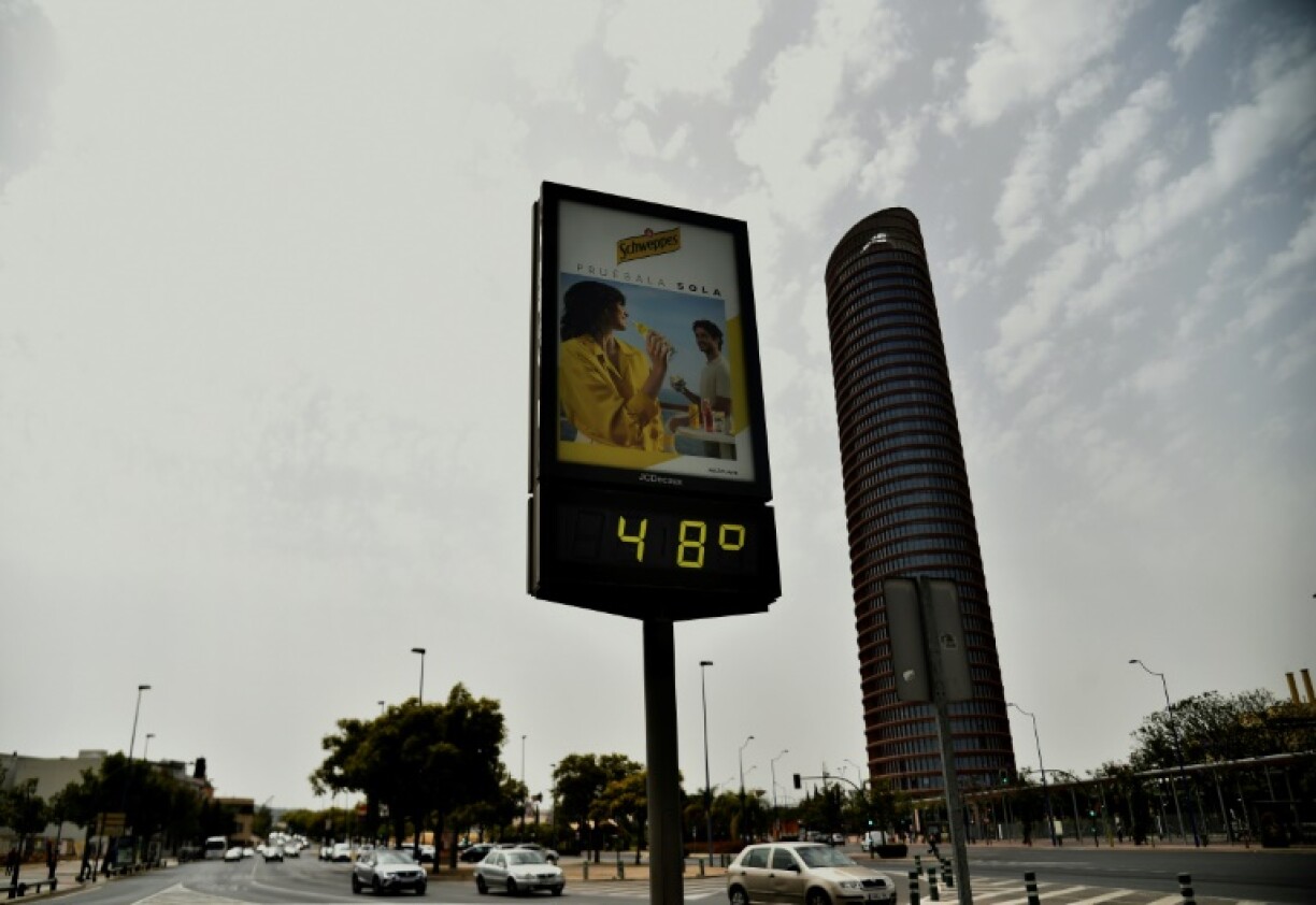Highs of 48°C were recorded in the Spanish city of Sevilla on 13 June this year.