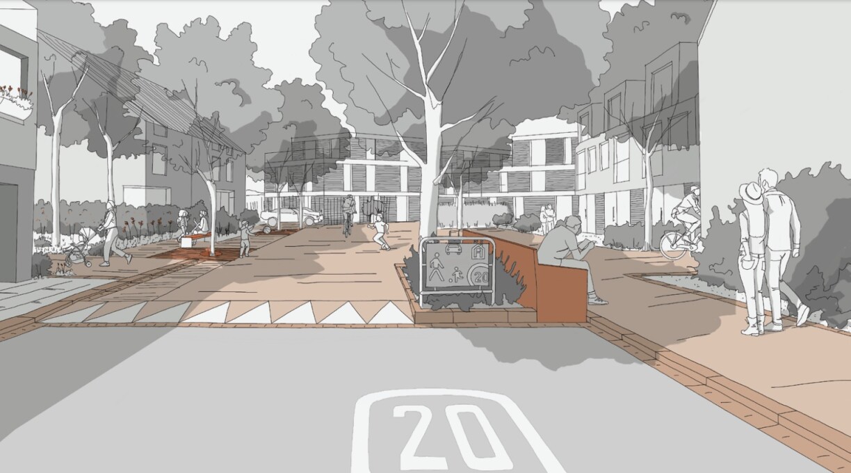 Vitesse réduite et espace rendu à la mobilité douce sont le socle d'un