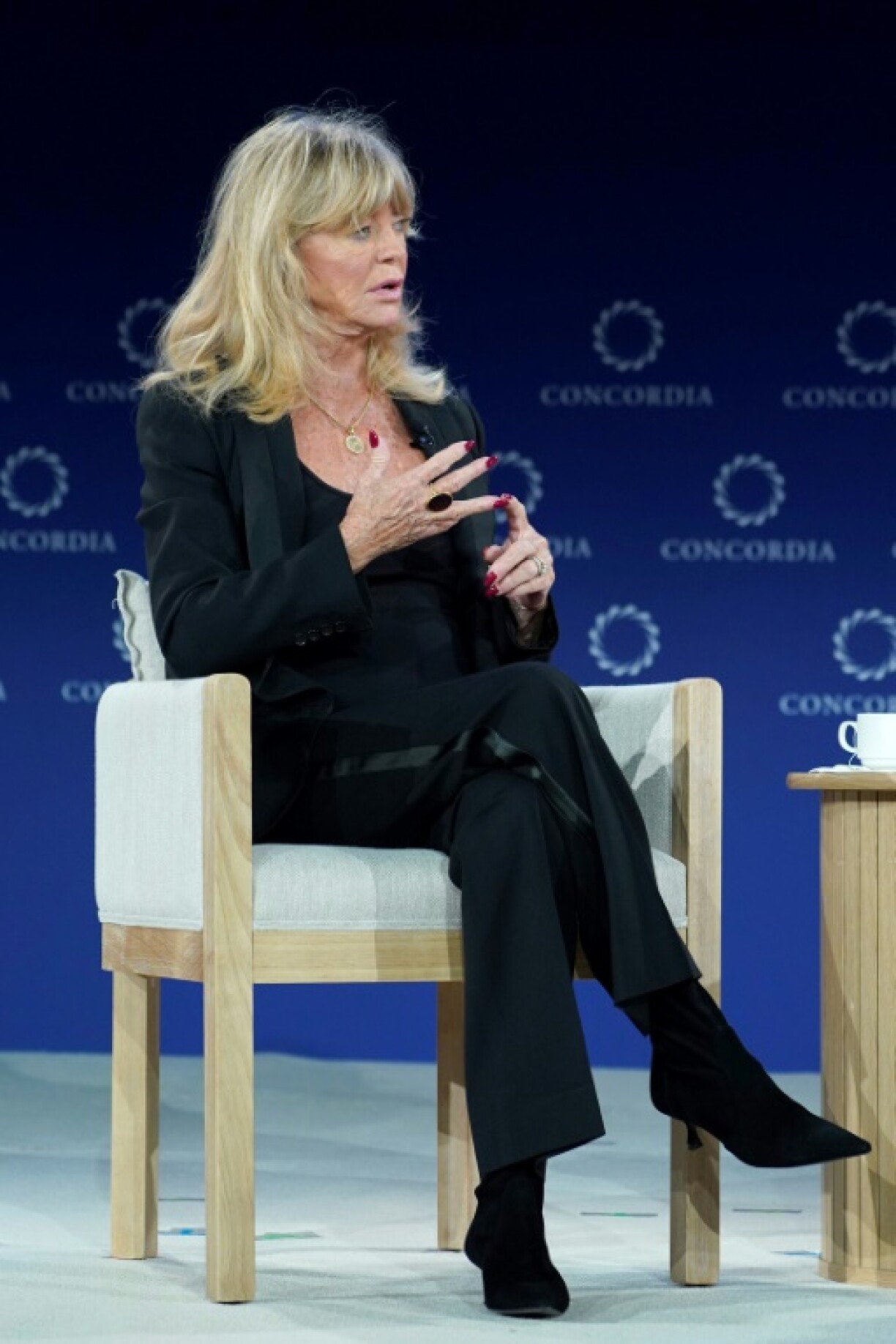 Keaton left 'a trail of fairy dust', said Goldie Hawn