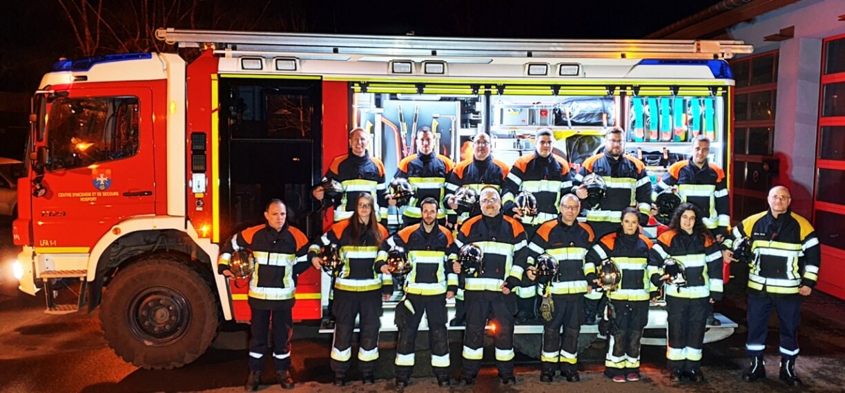 D'Ekipp vum CIS Roupert op Silvester