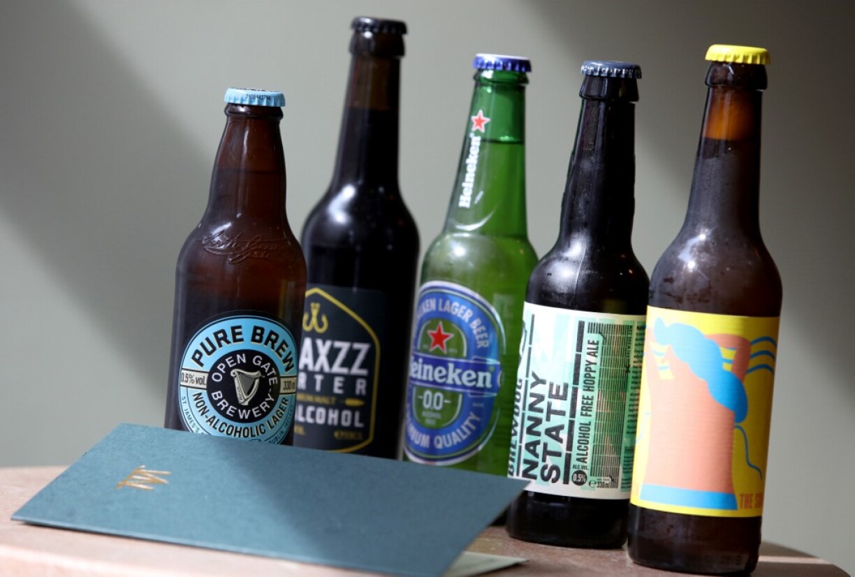 Les bières sans alcool servies au Virgin Mary