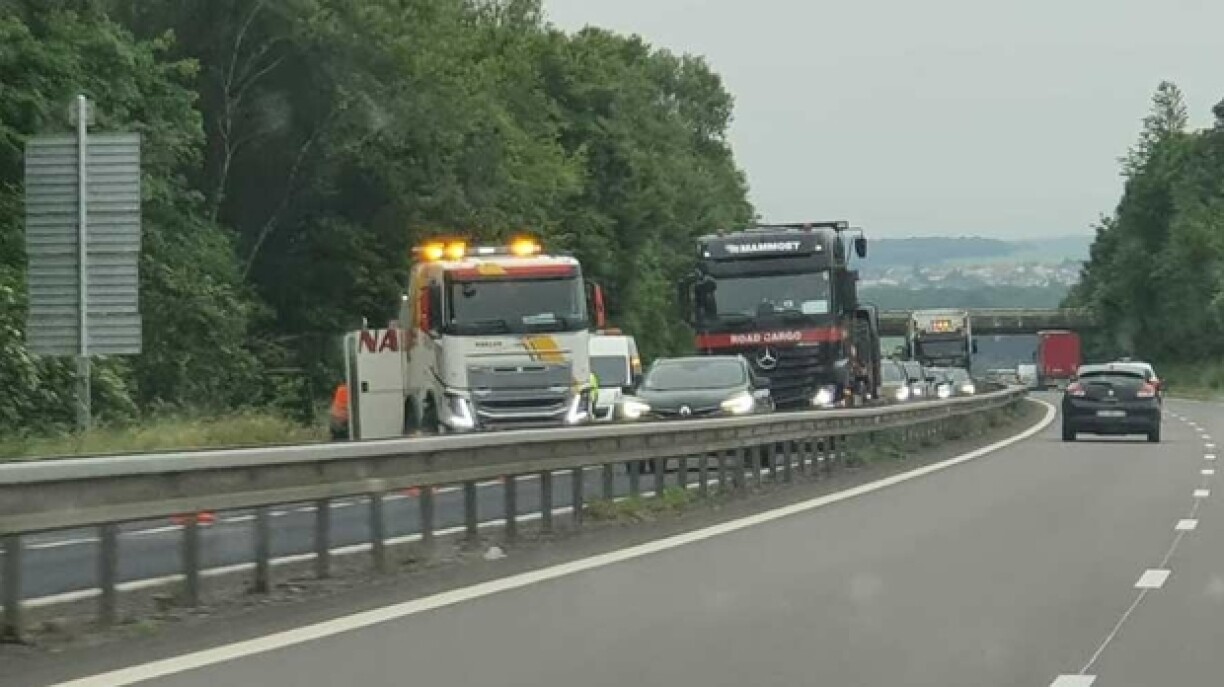 Les opérations de secours ont engendré des perturbations sur l'A30.