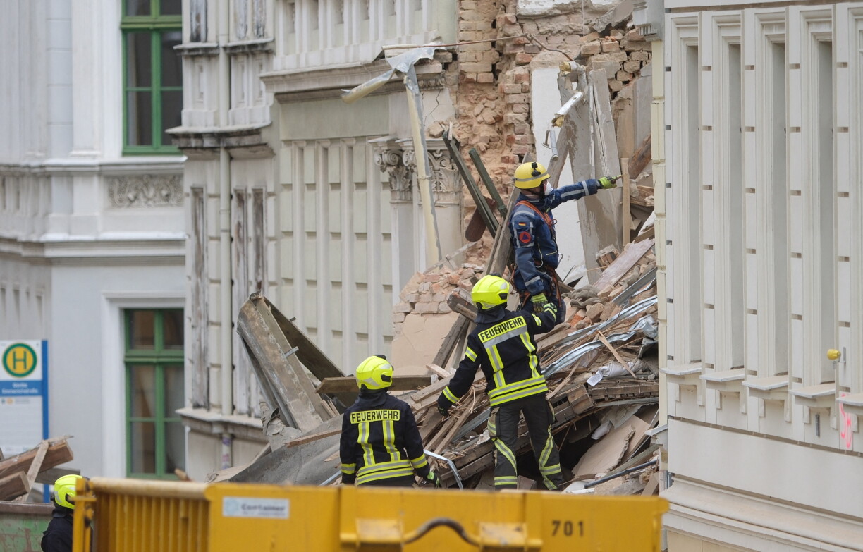 Secouriste bei der Sich no de Vermëssten zu Görlitz den 20. Mee 2026.