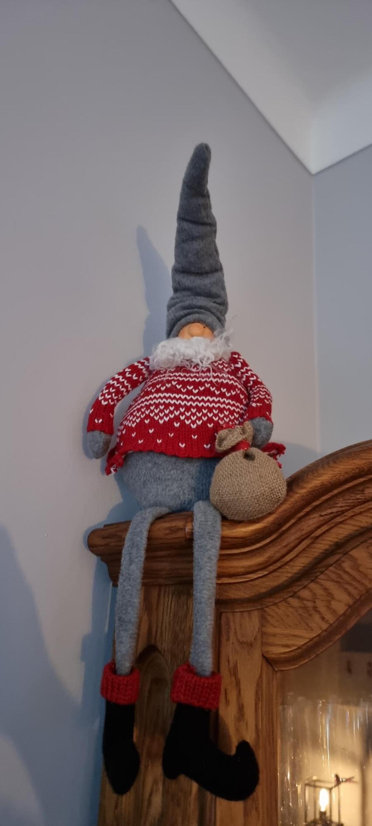 Father Christmas is keeping a watchful eye...