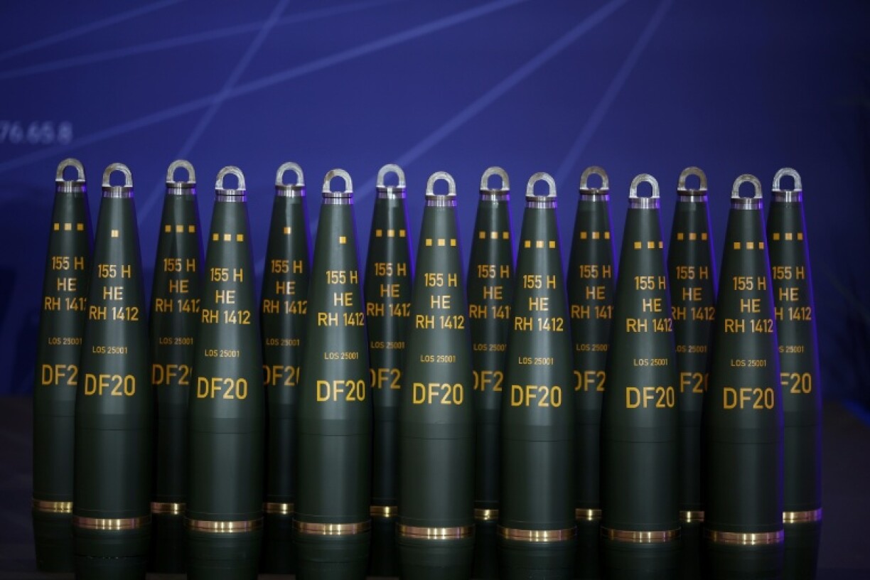 Rheinmetall is ramping up production of artillery ammunition as Europe rearms