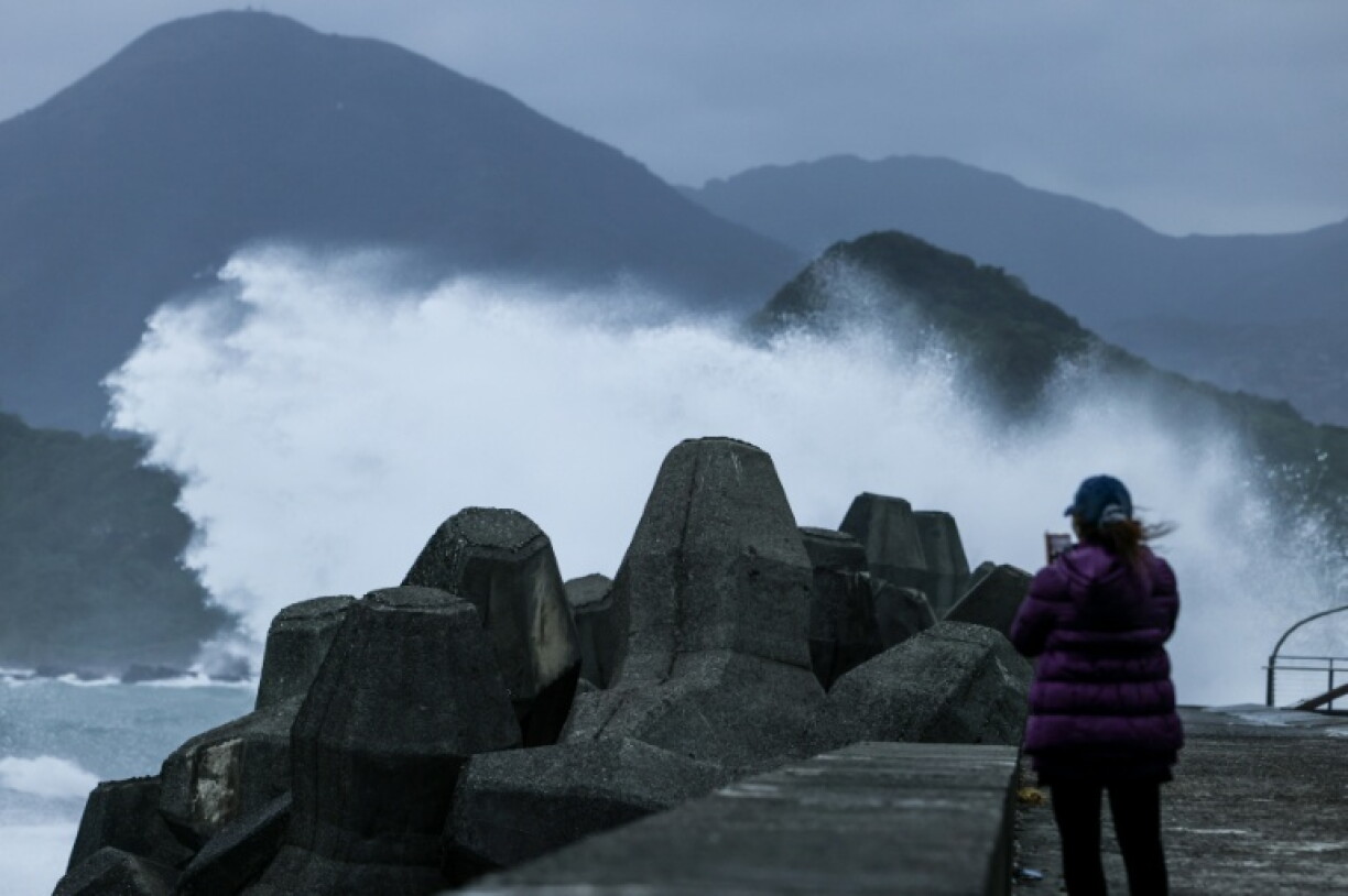 Typhoon Champi is expected to sweep past Taiwan's northeast coast, bringing strong winds and heavy rains