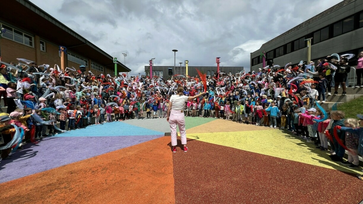 D'Kanner vun der Kielener Primärschoul hu fläisseg geüübt.