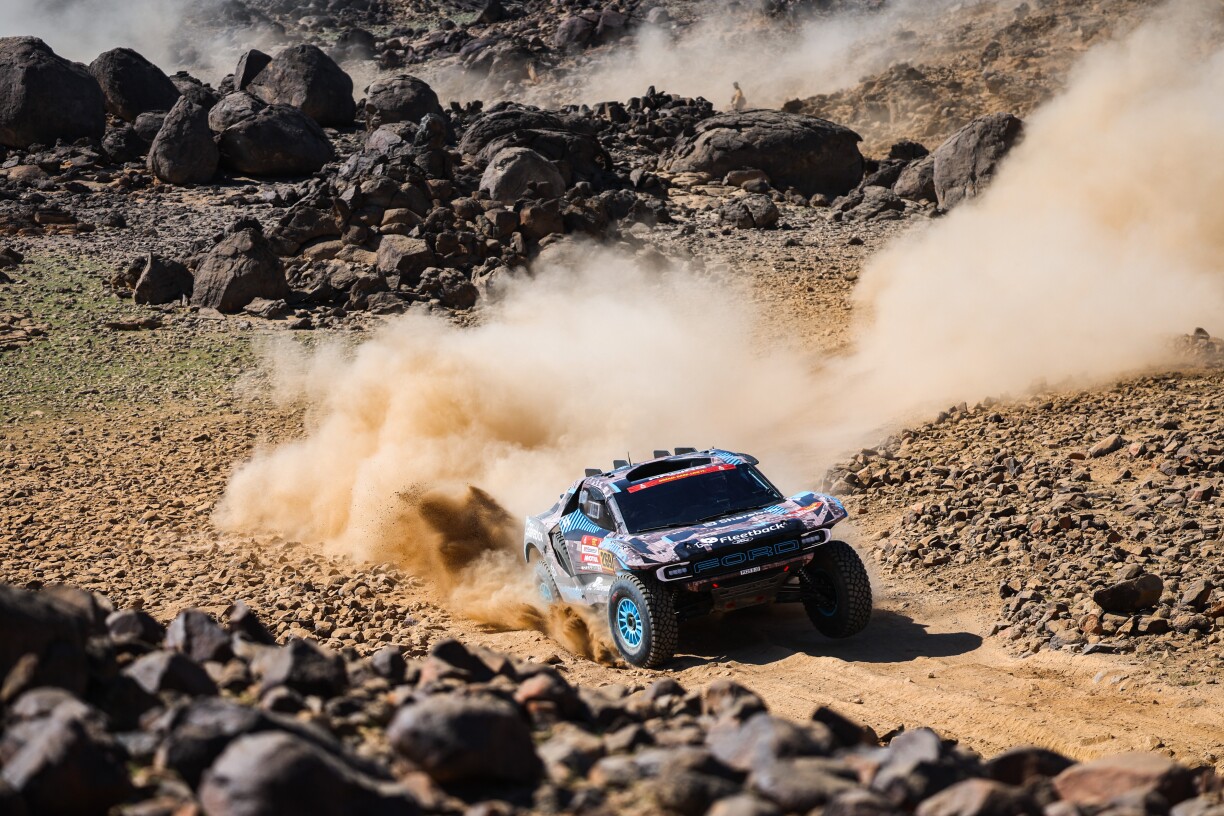 Den Equipage Serderidis/Munster huet op der zweeter Etapp vill Zäit verluer