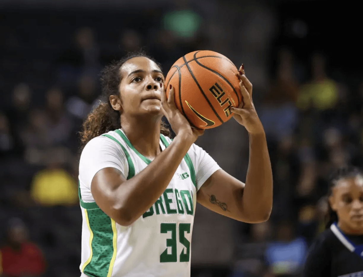 Ehis Etute an Oregon bei der March Madness dobäi