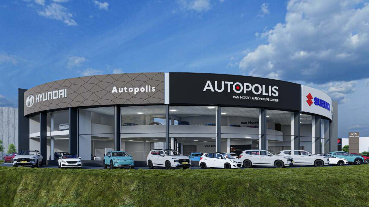 Sou soll den neie Site vun Autopolis zu Esch an Zukunft ausgesinn.