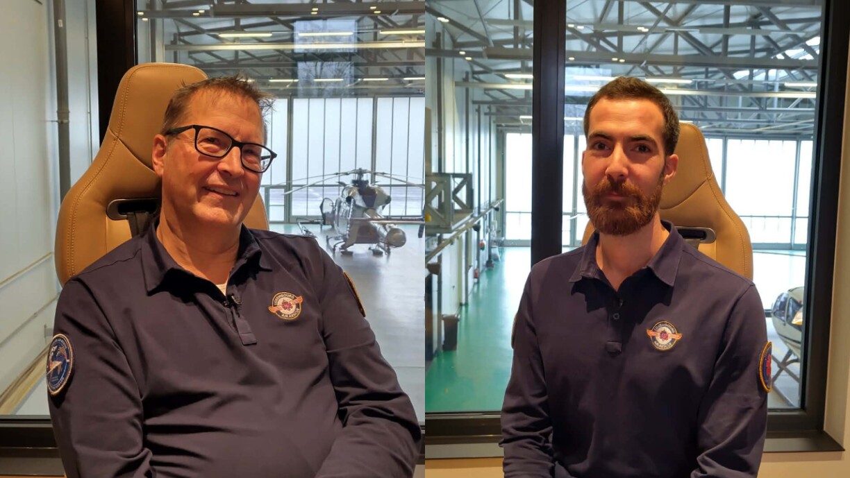 De Marc Manicke an den Dimitris Kokiopoulos hu Blesséierter a Spezialklinicke bruecht.