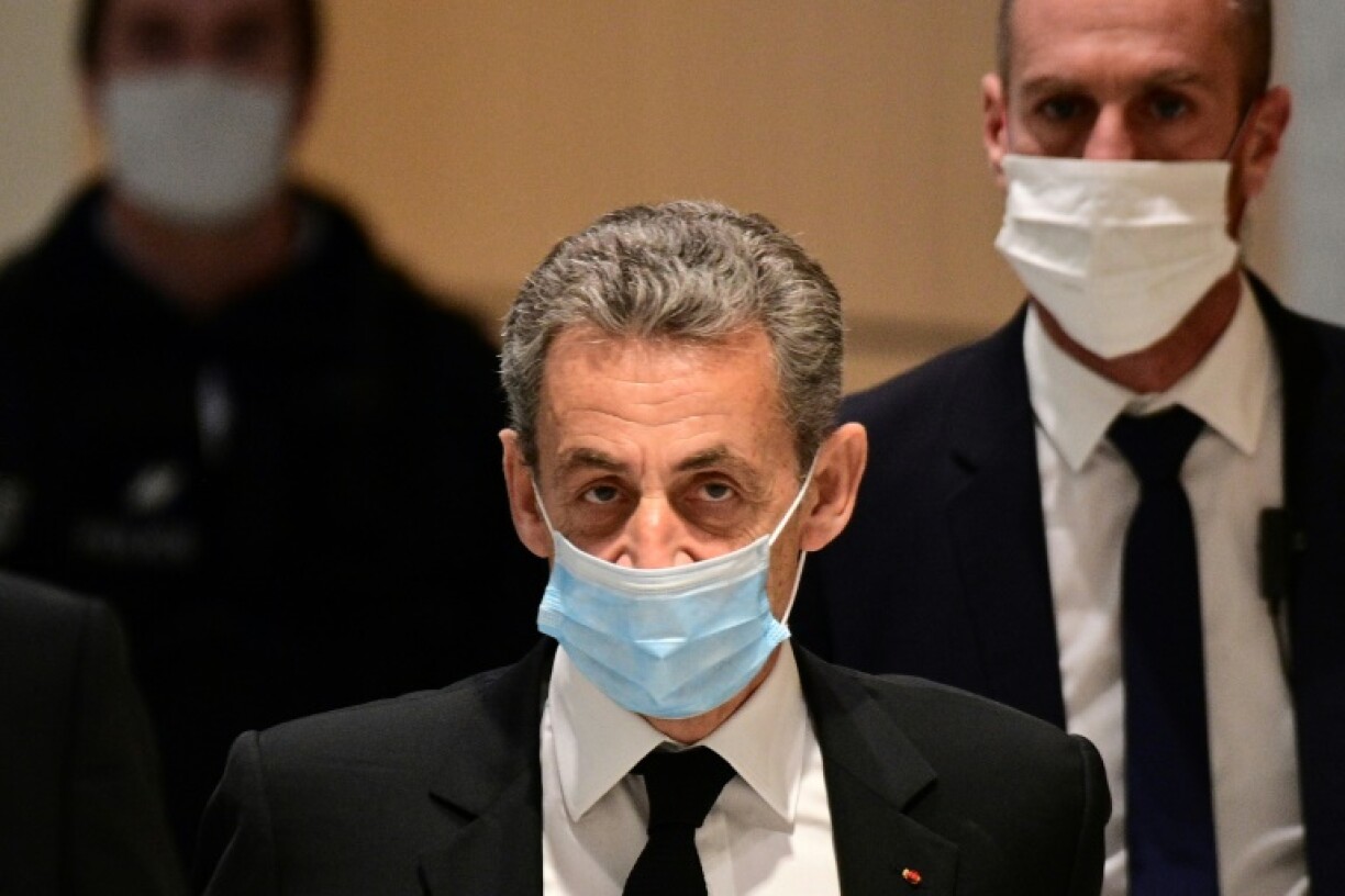 Nicolas Sarkozy, le 7 décembre 2020 au Palais de justice de Paris