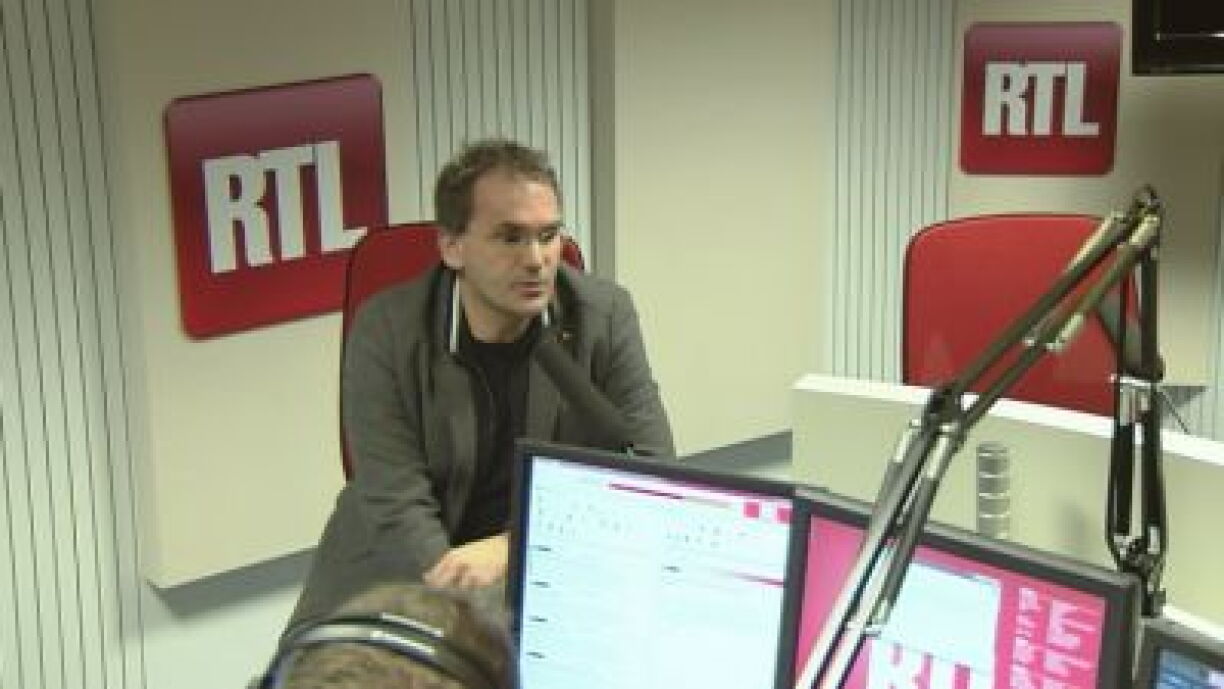 L'historien Denis Scuto lors d'un passage dans les locaux de RTL.