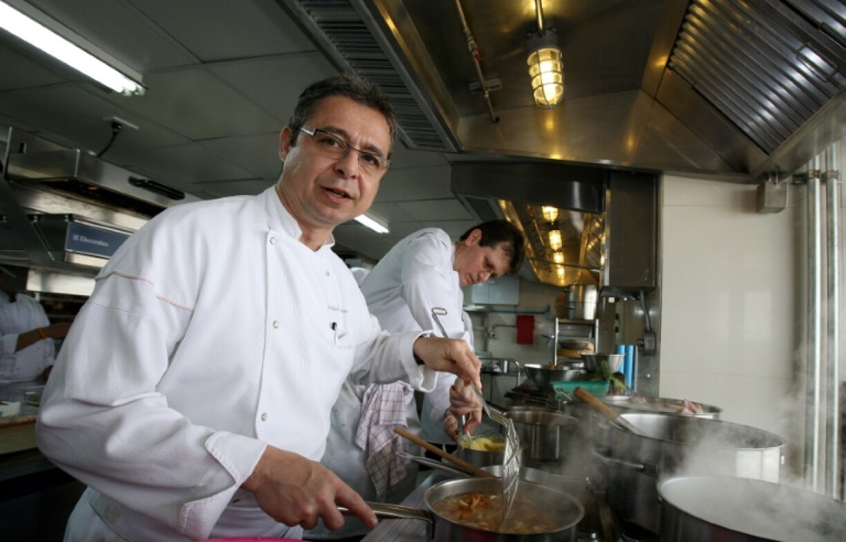 Le chef Jean-Michel Lorain, à Bangkok, le 8 février 2006
