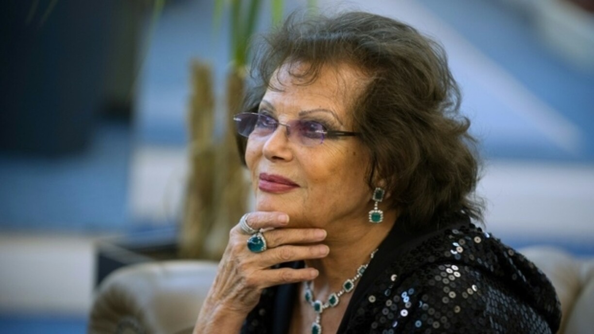 D'Claudia Cardinale am Joer 2015.