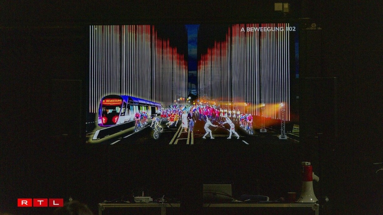 Throne handover rehearsals held at Luxexpo on 13 September 2025.