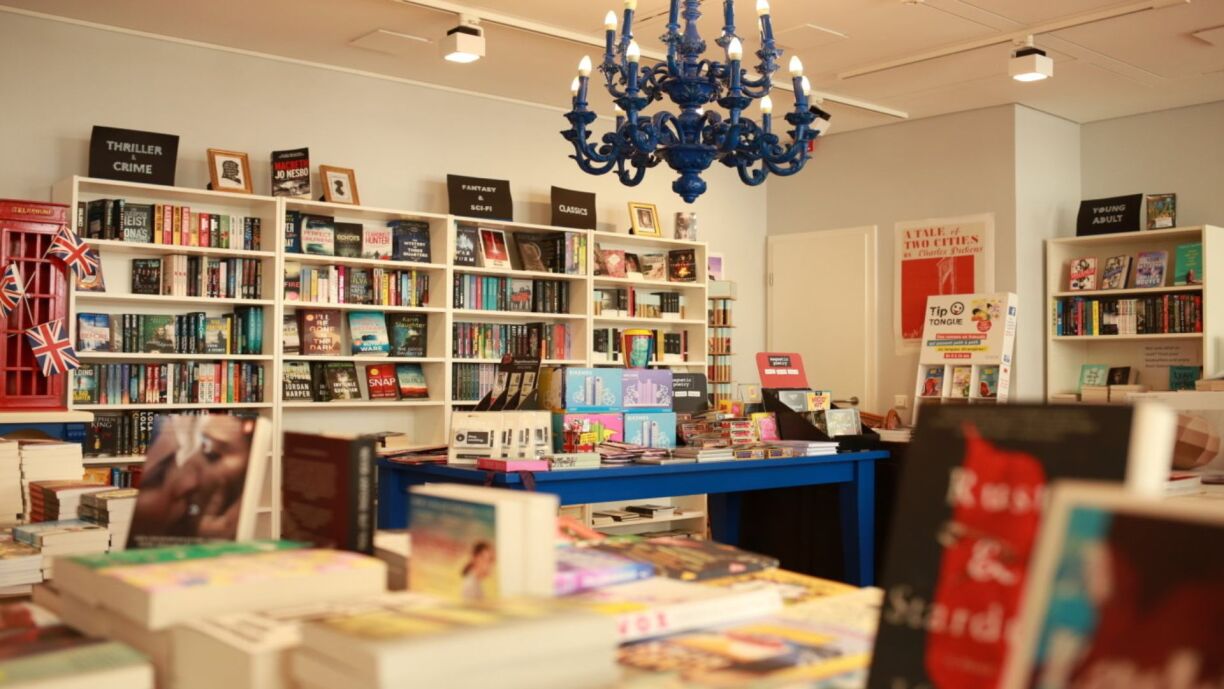 Ernster All English Bookstore at 4 rue de la Reine, Luxembourg City