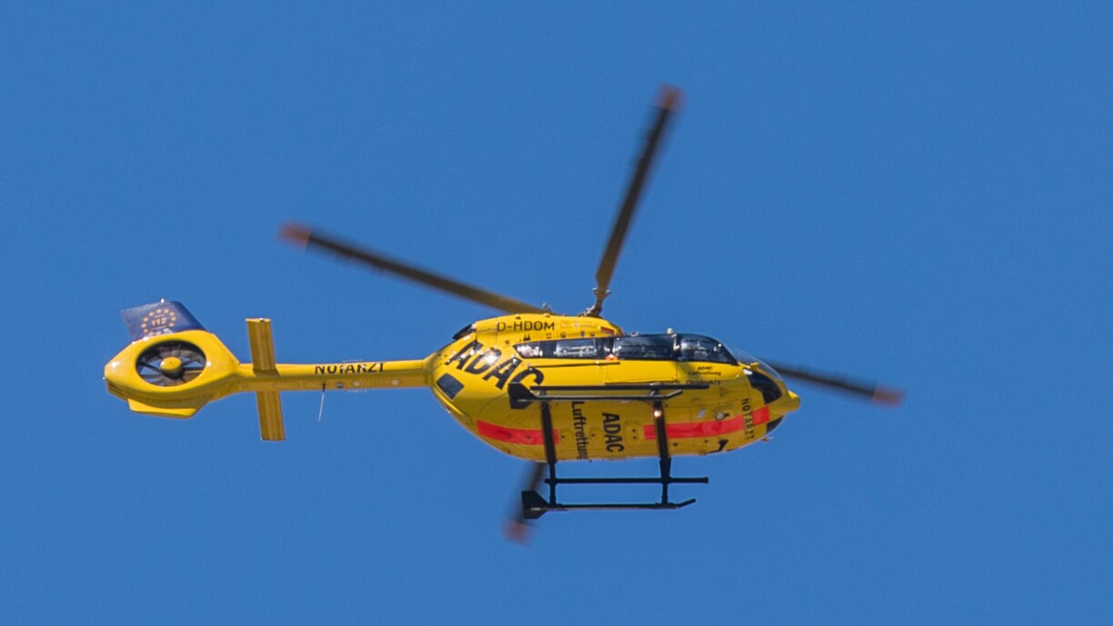 ADAC rescue helicopter