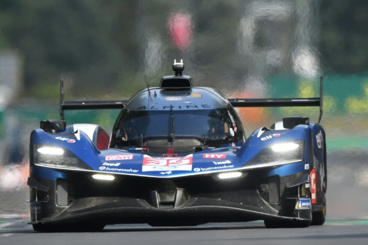 L'Alpine 25 lors des essais libres des 24 Heures du Mans, le 11 juin 2025