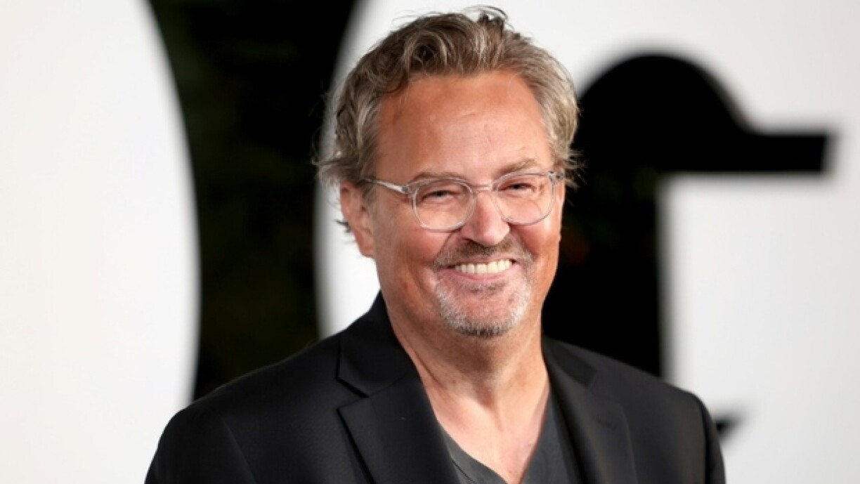 L'acteur américain Matthew Perry, à Hollywood (Californie), aux Etats-Unis, le 17 novembre 2022