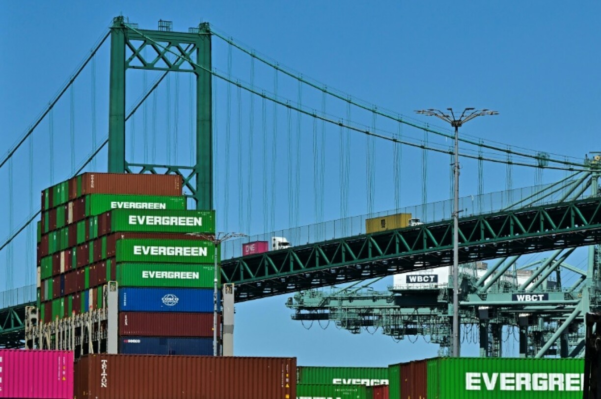 US President Donald Trump unveiled a baseline 10 percent tariff hitting trading partners, with a higher rate on those deemed bad actors