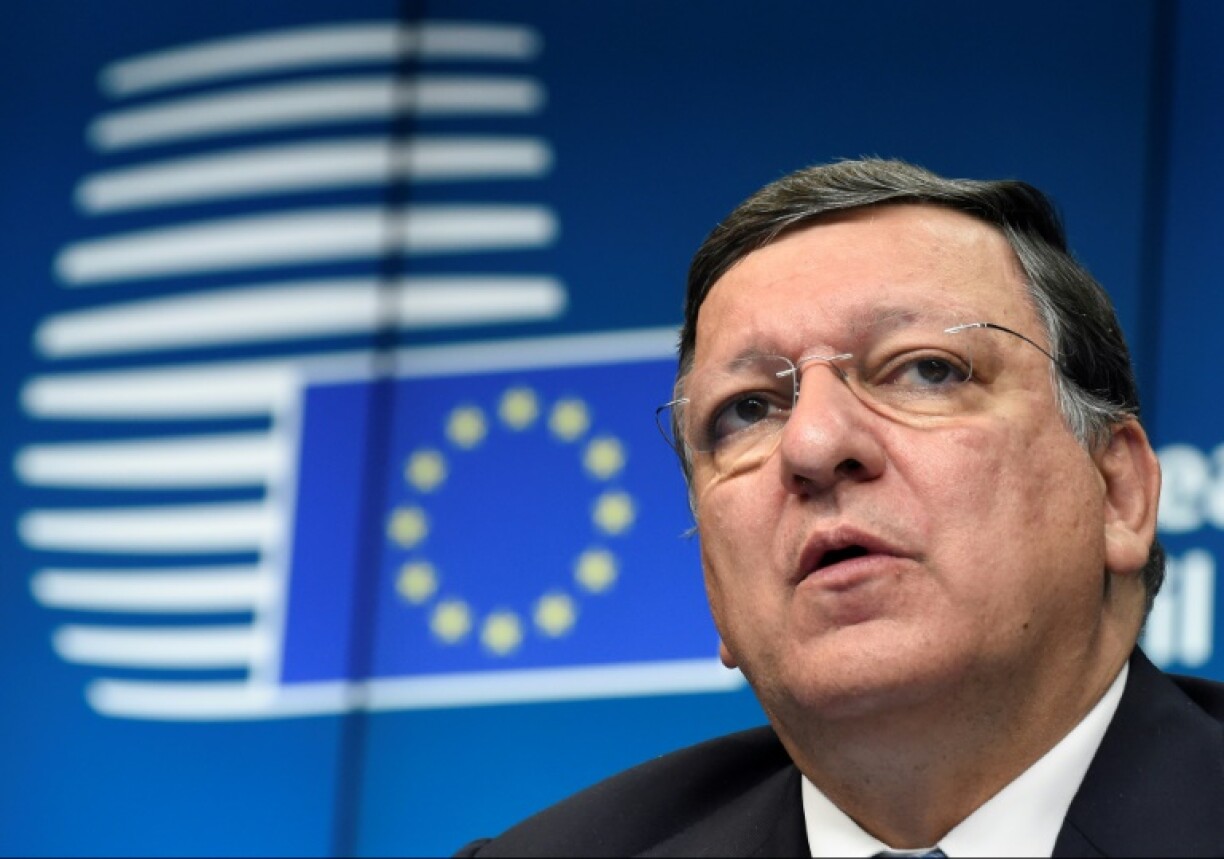 José Manuel Barroso, alors président de la Commission européenne, le 30 août 2014 à Bruxelles