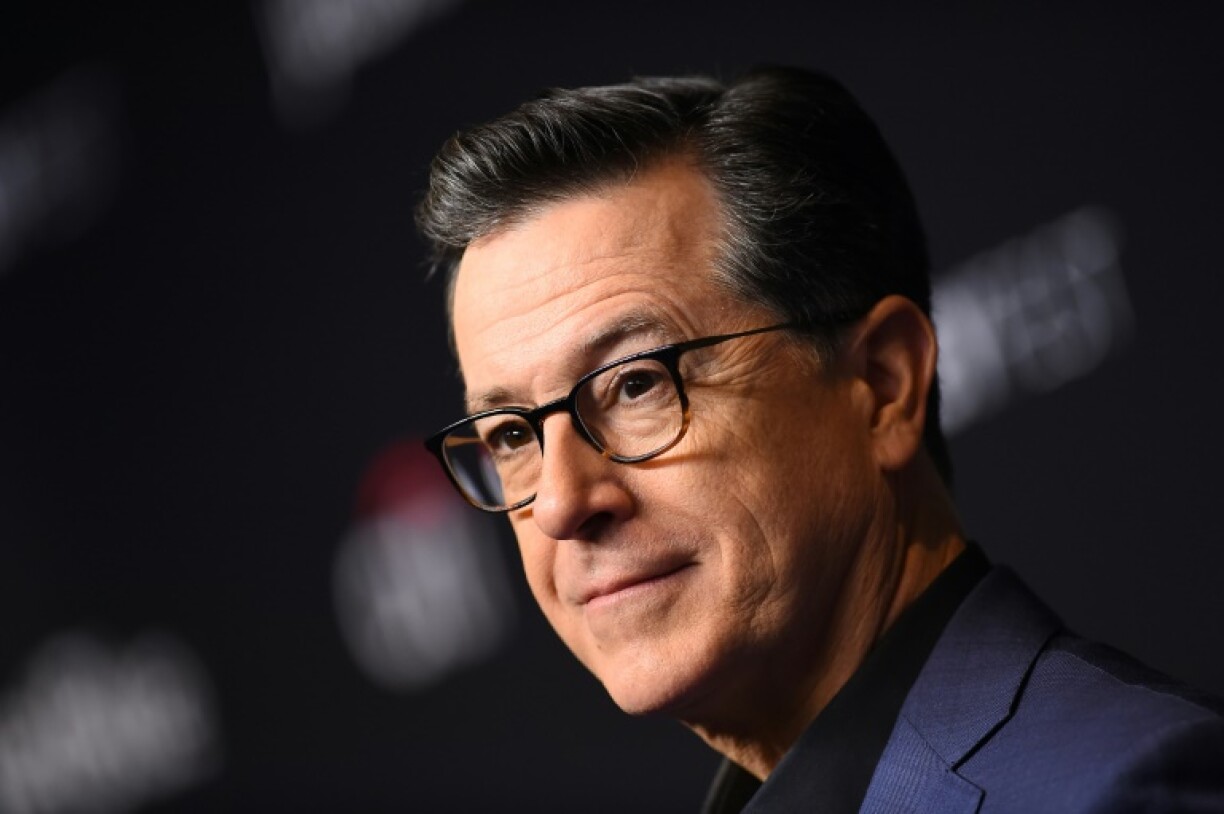 L'animateur américain de télévision Stephen Colbert en mars 2019 à Los Angeles, en Californie