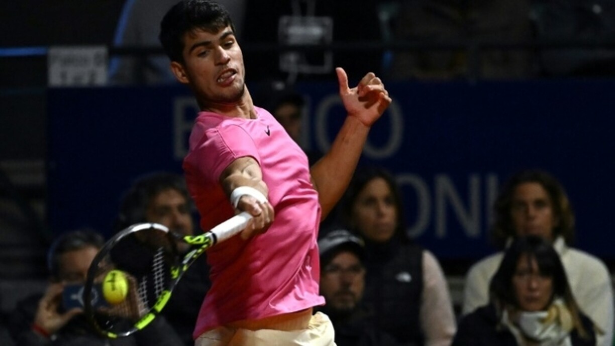 Carlos Alcaraz à Buenos Aires le 17 février 2023