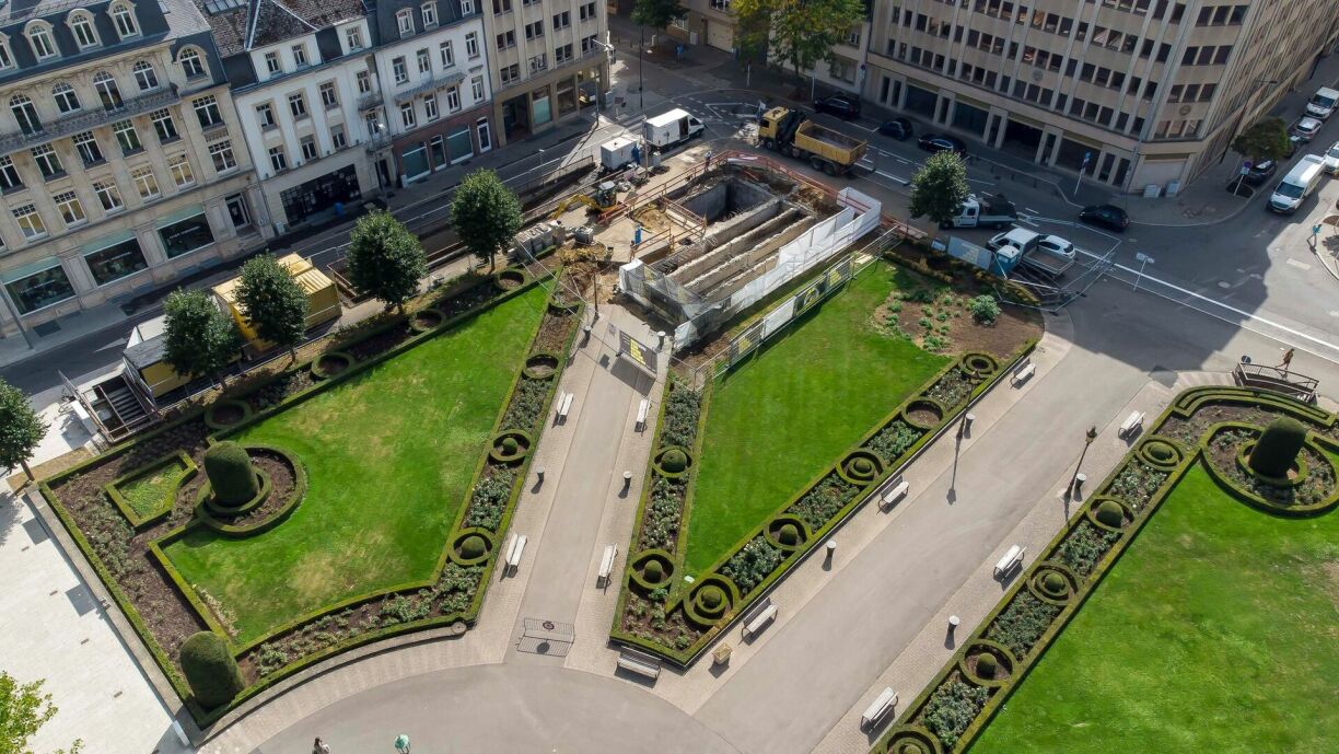 Le parking situé sous la place des Martyrs va rouvrir en mars 2025.