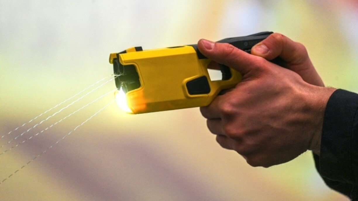 Symbolbild vun engem Taser.