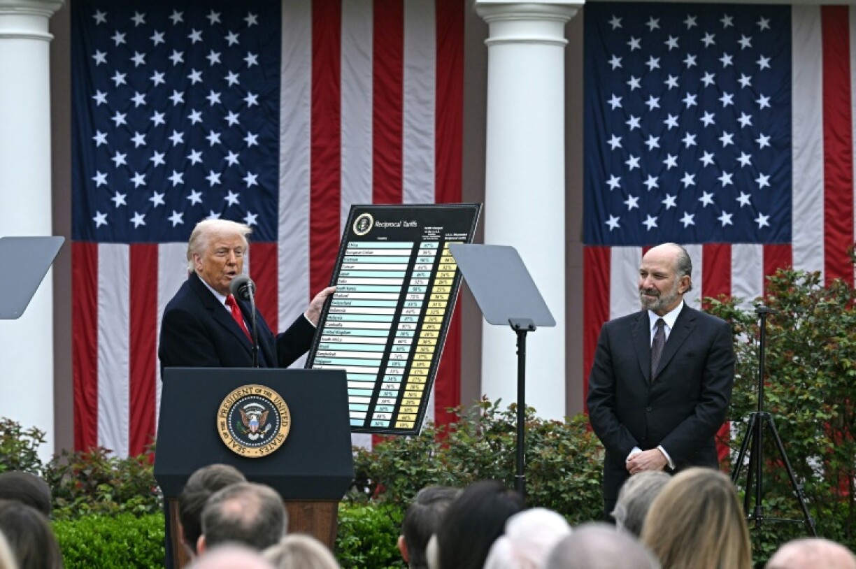 On April 2, US President Donald Trump, with Commerce Secretary Howard Lutnick beside him, unveiled sweeping tariffs on almost all trading partners