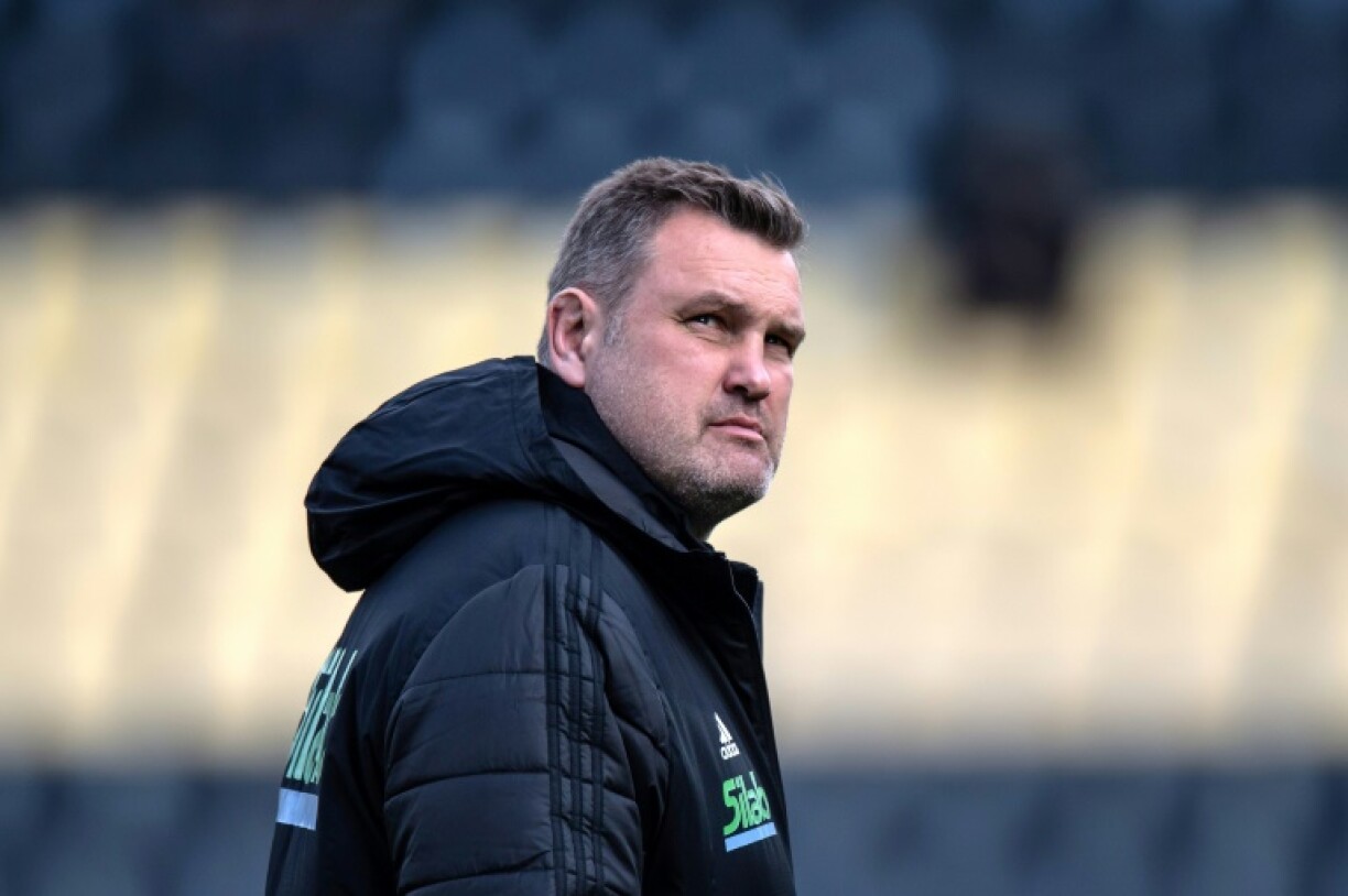 L'entraîneur irlandais Jeremy Davidson le 5 mars 2022 à La Rochelle