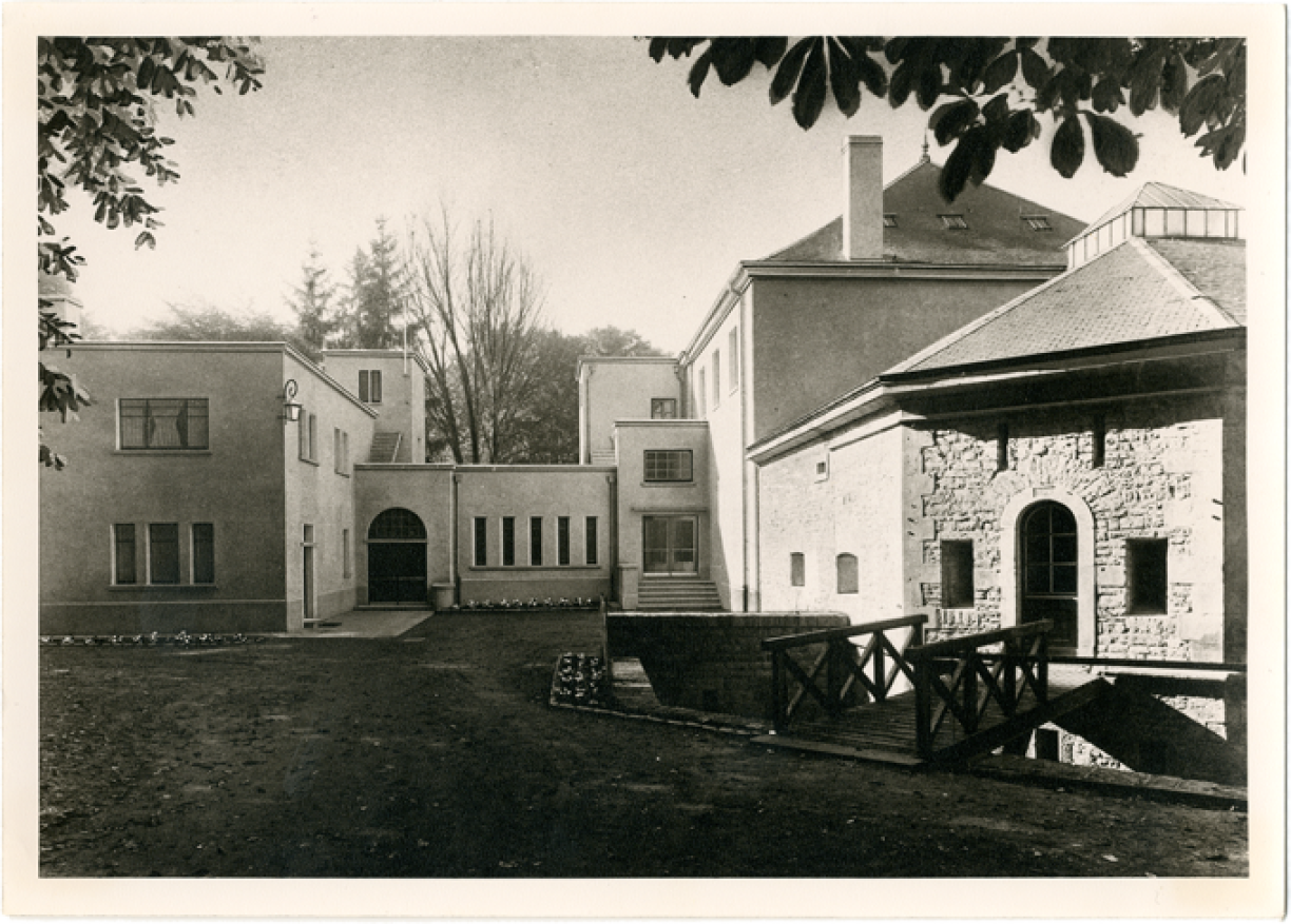 The Villa Louvigny, home to Radio Luxembourg.