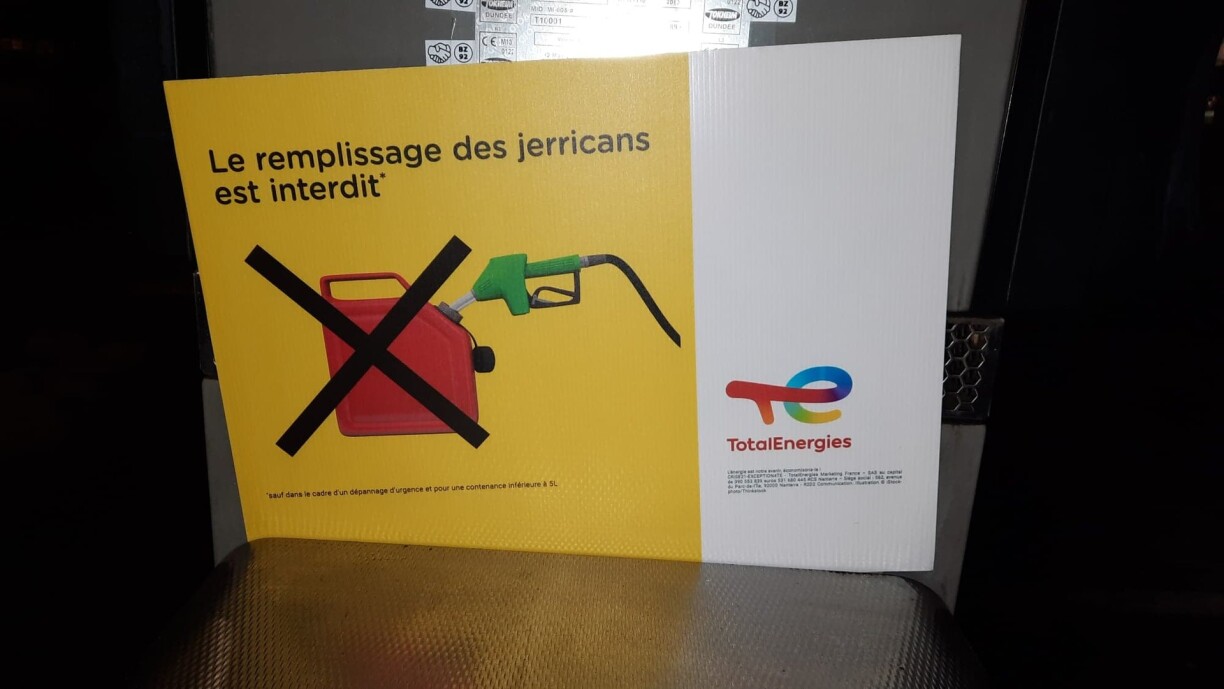 À Thionville, il est interdit de remplir son jerrican.